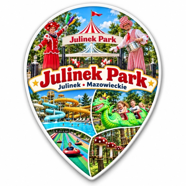 Magnes pamiątkowy Julinek Park