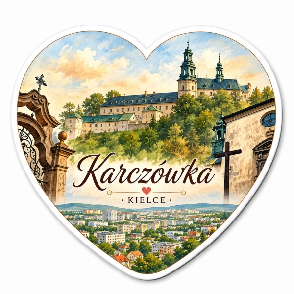 Magnes pamiątkowy Karczówka