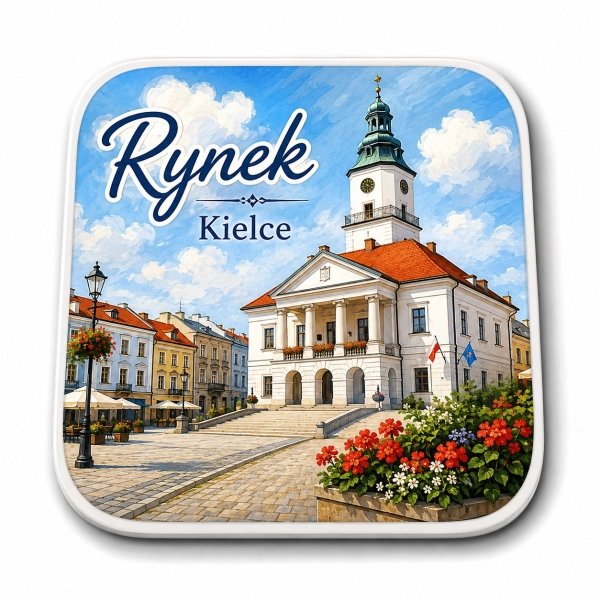 Magnes pamiątkowy Kielce