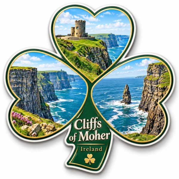 Magnes pamiątkowy Klify Moheru w Irlandii