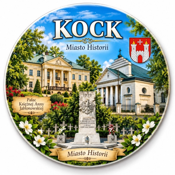 Magnes pamiątkowy Kock