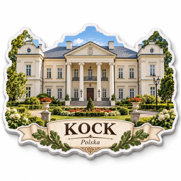 Magnes pamiątkowy Pałac w Kocku