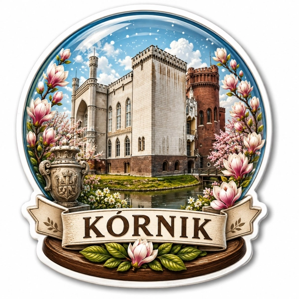 Magnes pamiątkowy Kórnik