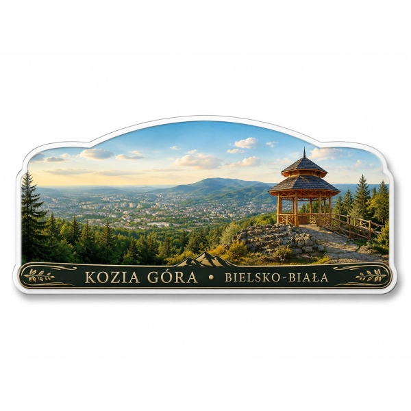 Magnes pamiątkowy Kozia Góra