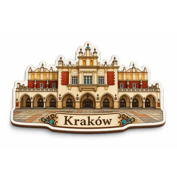 Magnes pamiątkowy Kraków – budynek renesansowy