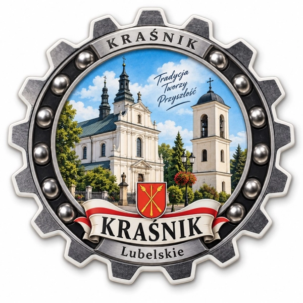 Magnes pamiątkowy z Kraśnika