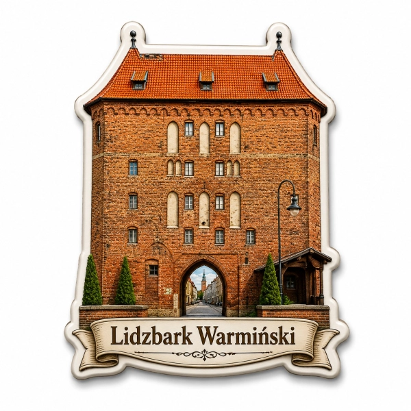 Magnes pamiątkowy Lidzbark Warmiński