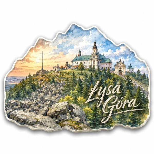 Magnes pamiątkowy Łysa Góra