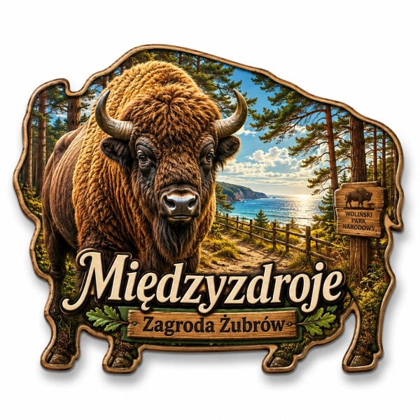 Magnes pamiątkowy Międzyzdroje