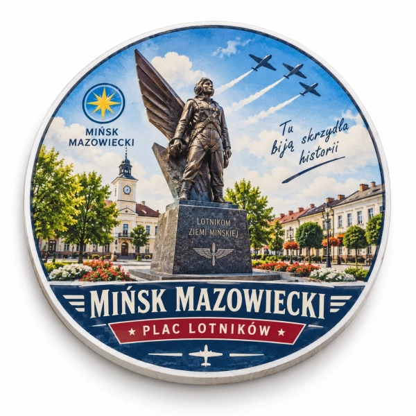 Magnes pamiątkowy Mińsk Mazowiecki