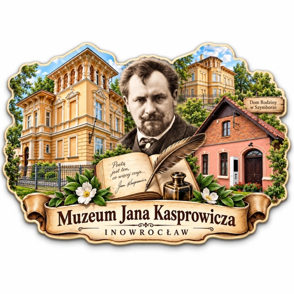 Magnes pamiątkowy Muzeum Jana Kasprowicza