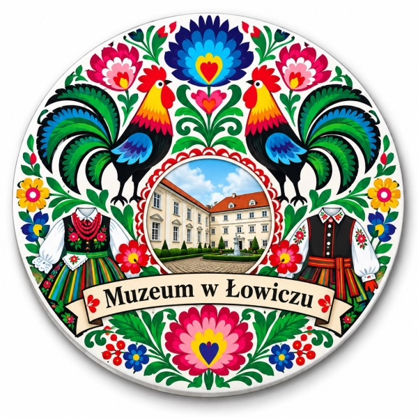 Magnes pamiątkowy Muzeum w Łowiczu