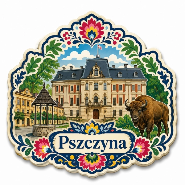 Magnes turystyczny Muzeum Zamkowe w Pszczynie
