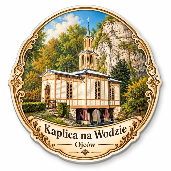 Magnes pamiątkowy Kaplica nad Rzeką – Ojcowski Park Narodowy