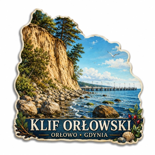 Magnes pamiątkowy Orłowo