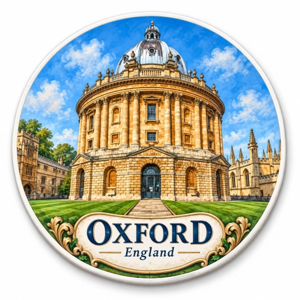 Magnes pamiątkowy Oxford, Wielka Brytania
