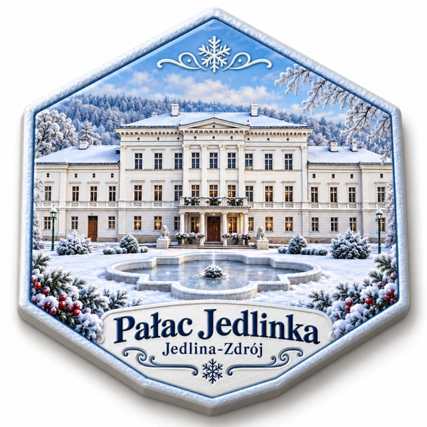 Magnes pamiątkowy Pałac Jedlinka
