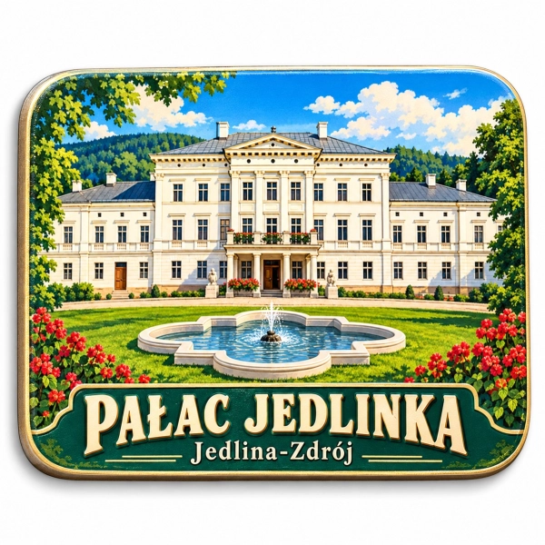 Magnes pamiątkowy Pałac Jedlinka