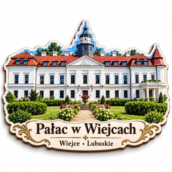 Magnes pamiątkowy Pałac w Wiejcach