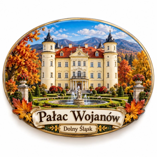 Magnes pamiątkowy Pałac Wojanów