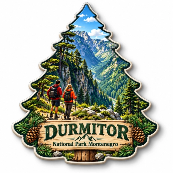 Magnes pamiątkowy Park Narodowy Durmitor