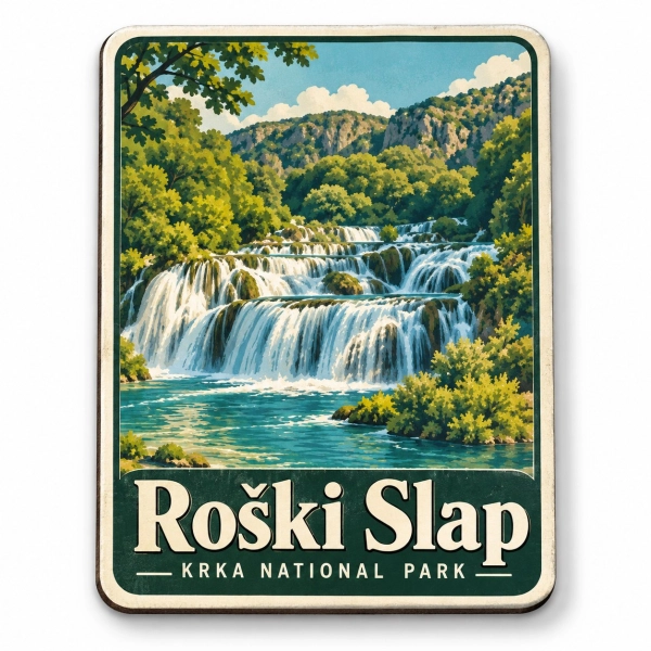 Magnes pamiątkowy Park Narodowy Krka