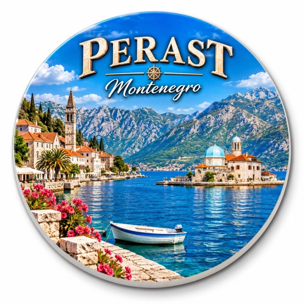 Magnes pamiątkowy Perast, Czarnogóra