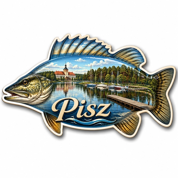 Magnes pamiątkowy Pisz