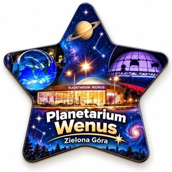 Magnes pamiątkowy Planetarium Wenus w Zielonej Górze