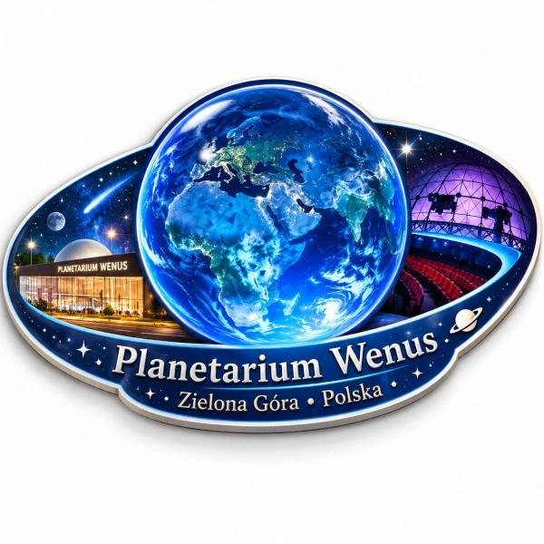 Magnes pamiątkowy Planetarium Wenus w Zielonej Górze