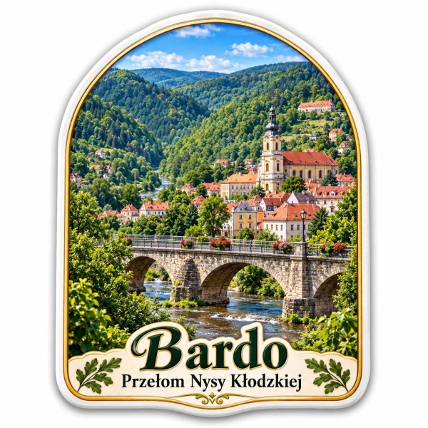 Magnes pamiątkowy – Przełom Bardzki Nysy Kłodzkiej