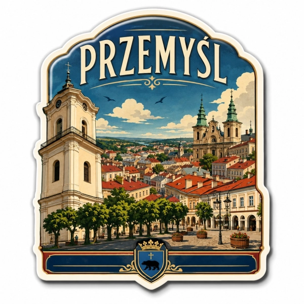 Pamiątkowy magnes Przemyśl