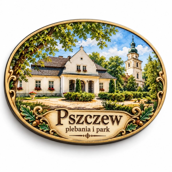 Magnes pamiątkowy Pszczew
