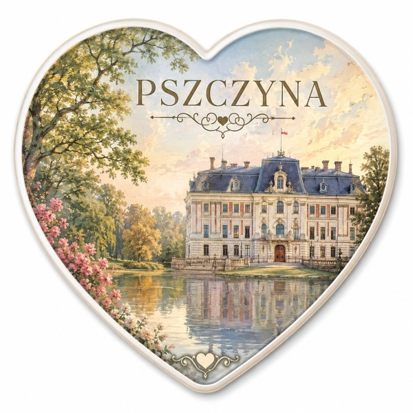 Magnes pamiątkowy Pszczyna