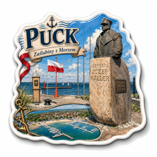 Magnes turystyczny Puck – pamiątka regionalna