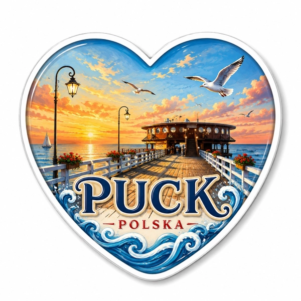 Pamiątkowy magnes Puck
