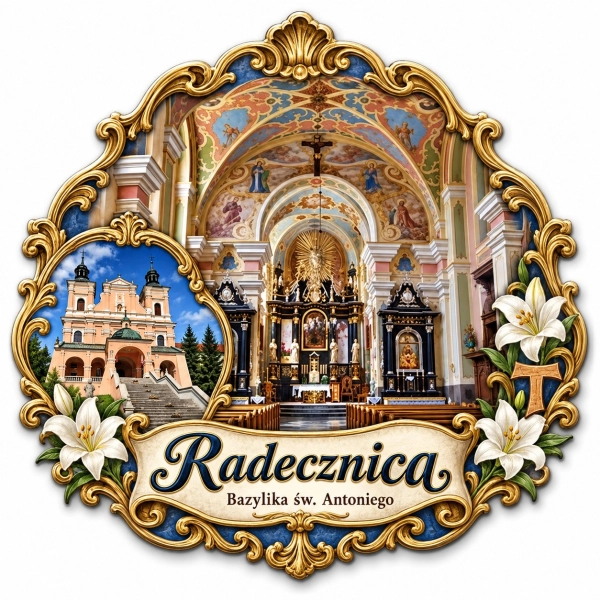 Magnes pamiątkowy Radecznica