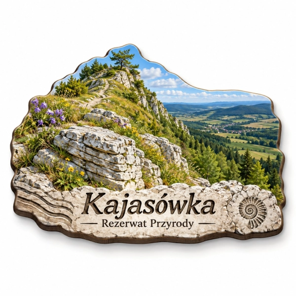 Magnes pamiątkowy Rezerwat Kajasówka