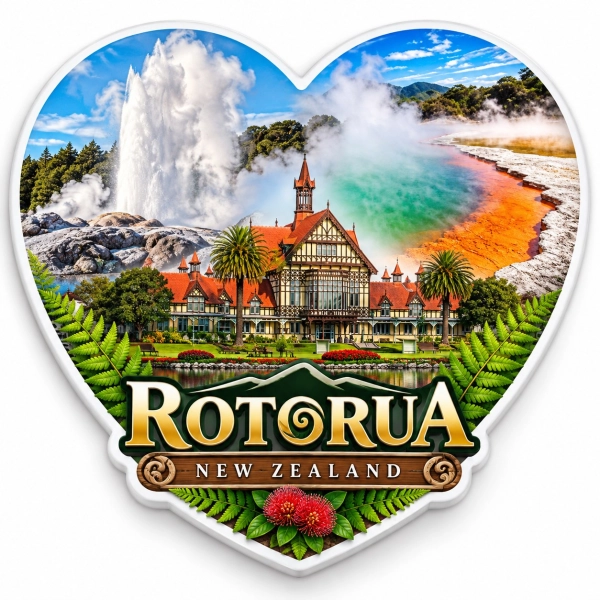 Magnes pamiątkowy Rotorua