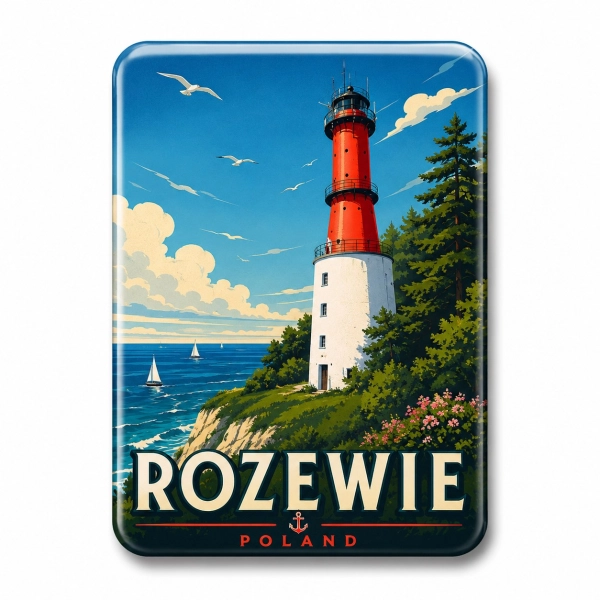 Magnes pamiątkowy Rozewie