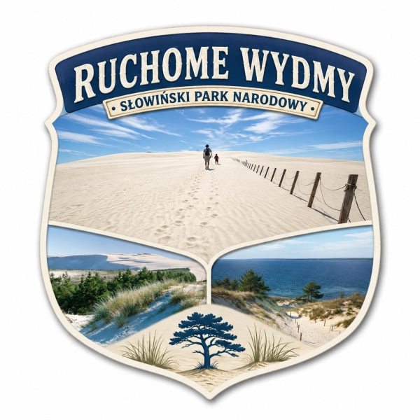 Magnes pamiątkowy Ruchome Wydmy