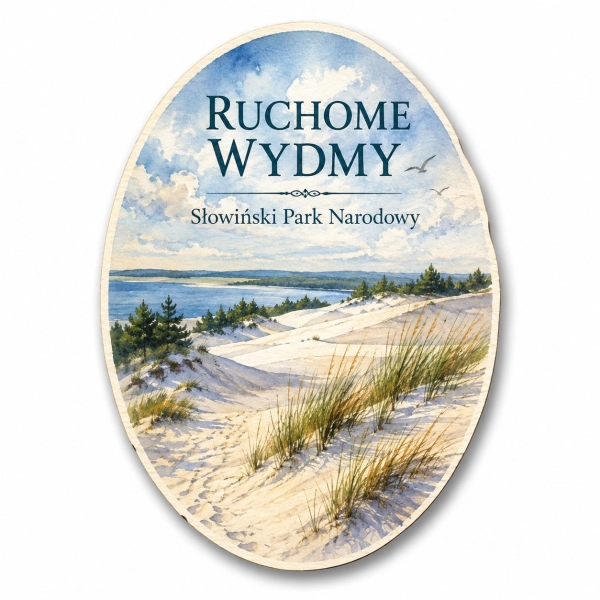 Magnes pamiątkowy Ruchome Wydmy