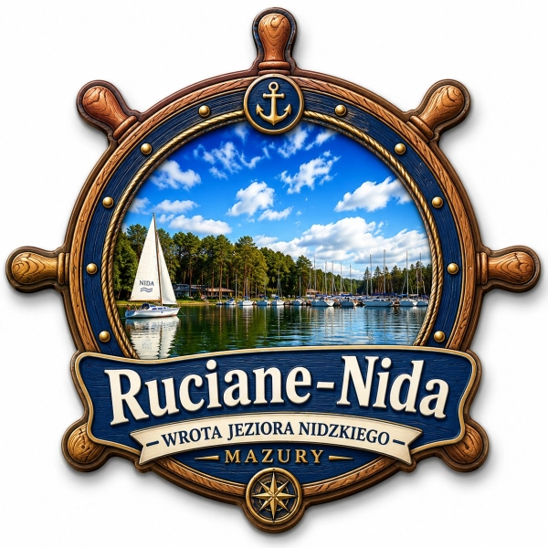 Pamiątkowy magnes Ruciane-Nida