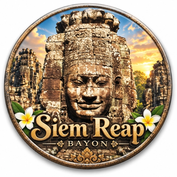 Magnes pamiątkowy Siem Reap