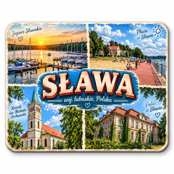 Magnes pamiątkowy Sława