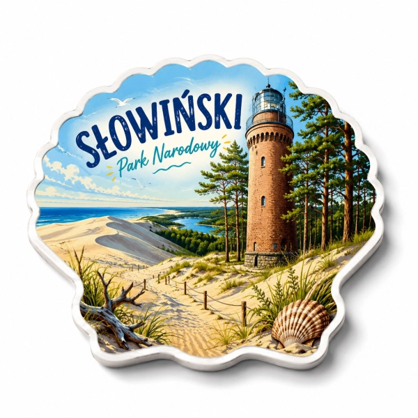 Magnes pamiątkowy Słowiński Park Narodowy