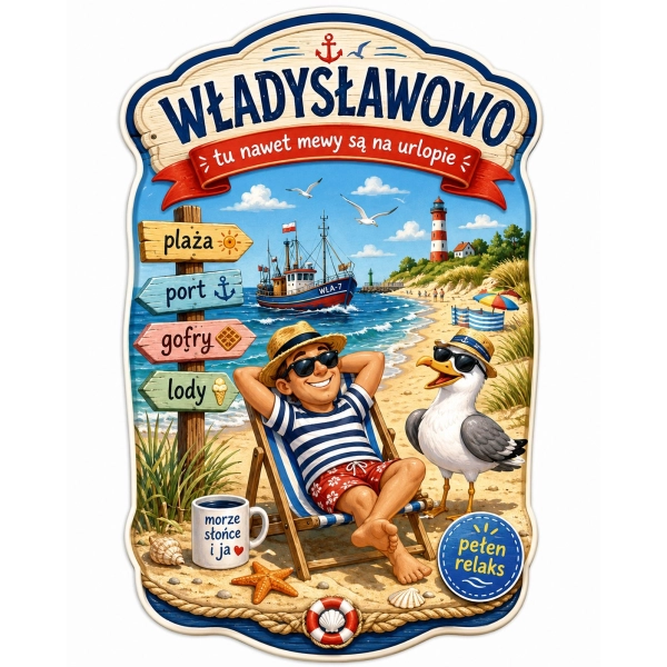 Magnes Władysławowo - plaża, port i wakacje