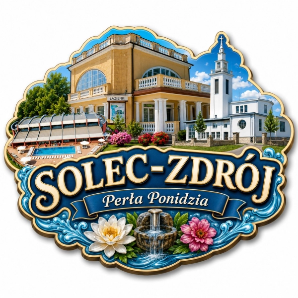 Magnes pamiątkowy Solec-Zdrój