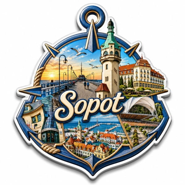 Magnes turystyczny Sopot