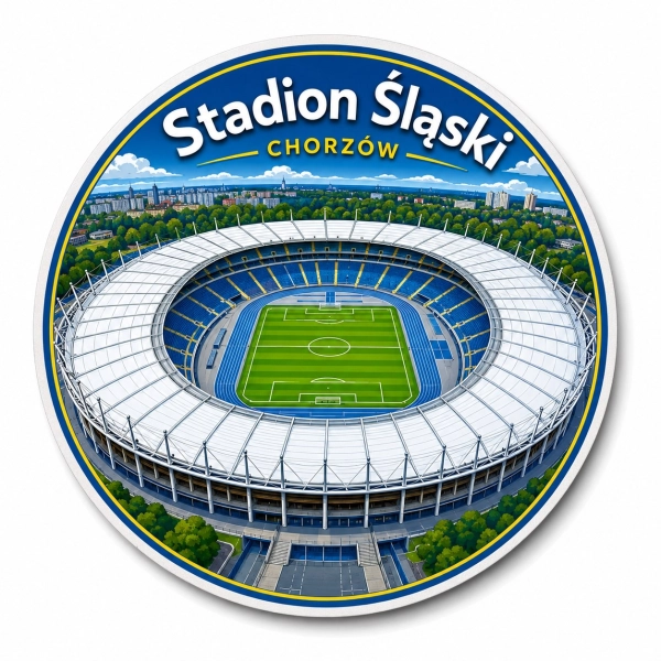 Magnes pamiątkowy Stadion Śląski